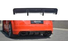 Laden Sie das Bild in den Galerie-Viewer, Maxton Design Diffusor Heck Ansatz passend für Audi TT RS 8S schwarz Hochglanz