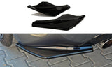 Maxton Design Heck Ansatz Flaps Diffusor passend für Nissan 370Z schwarz Hochglanz