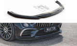 Maxton Design Front Ansatz passend für V.1 Mercedes-Benz CLS AMG-Line C257 schwarz Hochglanz