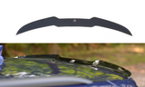 Maxton Design Spoiler CAP passend für Audi RS4 B9 Avant schwarz Hochglanz