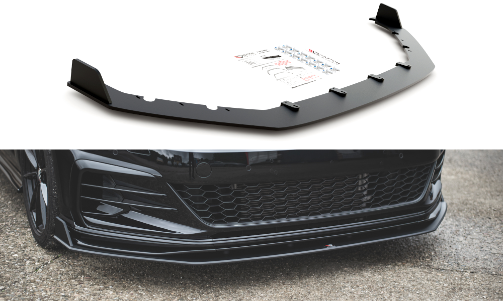Maxton Design Robuste Racing Front Ansatz passend für VW Golf 7 GTI TCR
