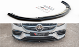 Maxton Design Front Ansatz passend für V.2 Mercedes-Benz E63 AMG Kombi/Limousine S213/W213 schwarz Hochglanz