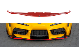 Maxton Design Front Ansatz passend für V.3 Toyota Supra Mk5 schwarz Hochglanz