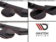 Laden Sie das Bild in den Galerie-Viewer, Maxton Design Seitenschweller Ansatz passend für Audi A3 Sportback 8P / 8P Facelift schwarz Hochglanz