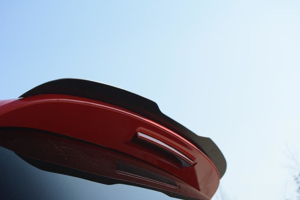 Maxton Design Spoiler CAP passend für VW GOLF 6 GTI / R schwarz Hochglanz