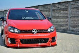 Maxton Design Racing Front Ansatz passend für passend für VW GOLF 6 GTI 35TH
