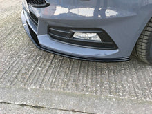 Laden Sie das Bild in den Galerie-Viewer, Maxton Design Front Ansatz passend für V.2 Ford Focus ST Mk3 FL schwarz Hochglanz