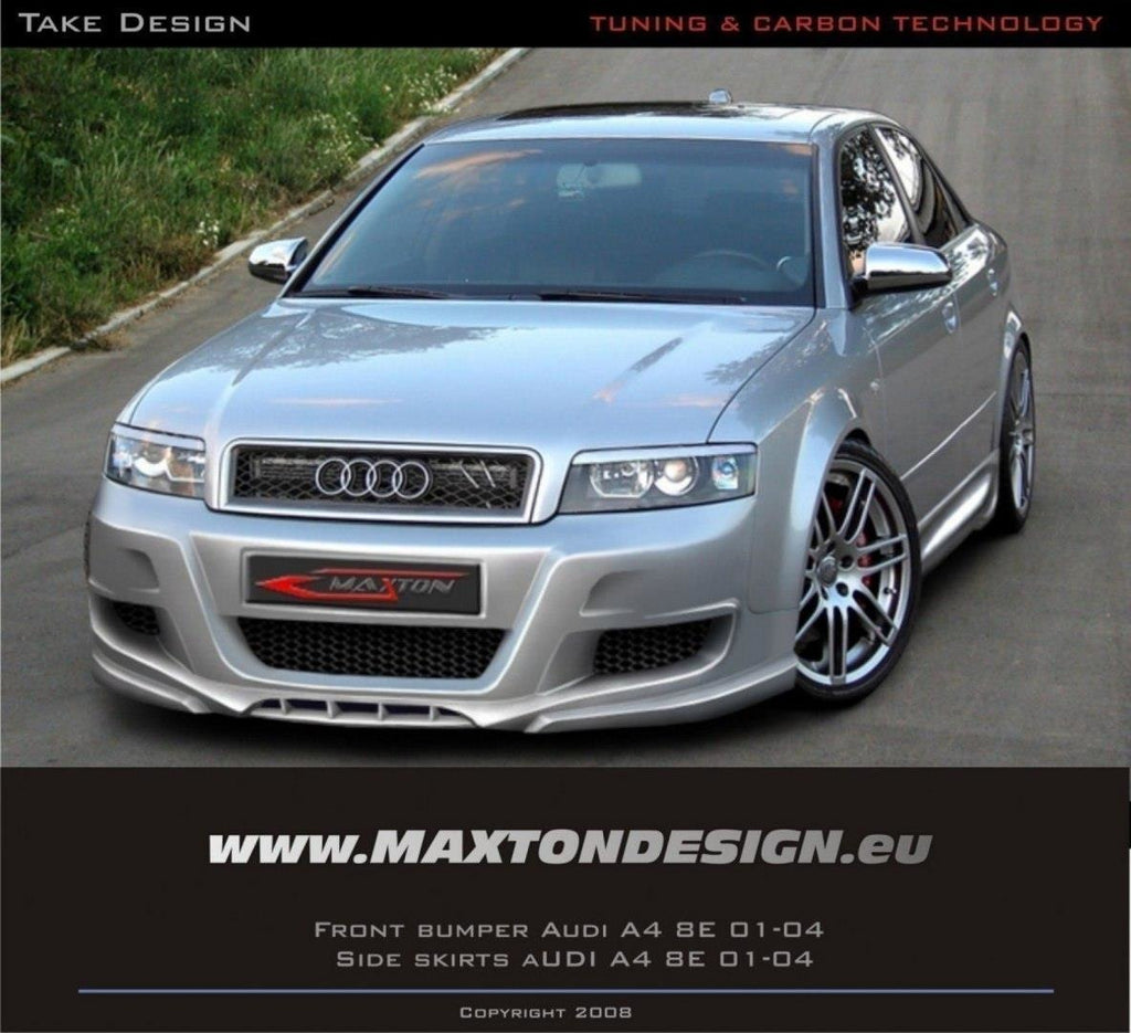 Maxton Design Front Stoßstange < TAKE DESIGN > AUDI A4 B6