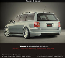 Laden Sie das Bild in den Galerie-Viewer, Maxton Design Diffusor Heck Ansatz passend für VW PASSAT B5