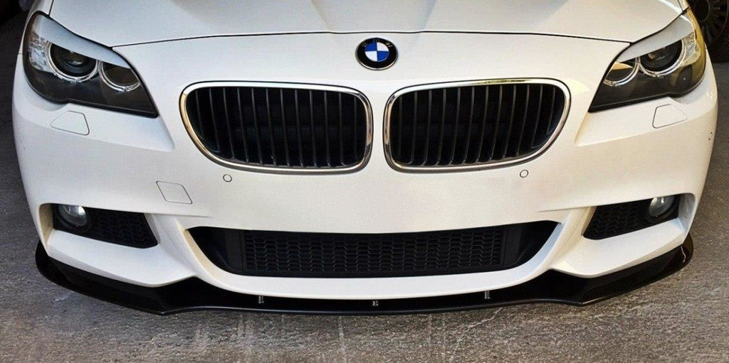 Maxton Design Front Ansatz passend für V.1 BMW 5er F10/F11 M Paket schwarz Hochglanz