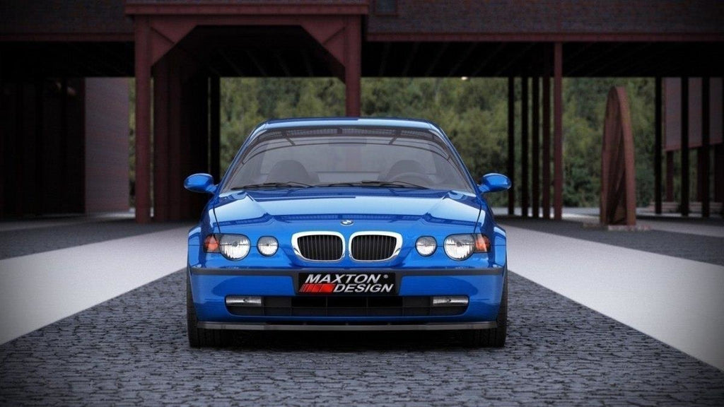 Maxton Design Front Ansatz passend für BMW 3er E46 COMPACT schwarz Hochglanz