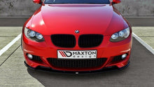 Laden Sie das Bild in den Galerie-Viewer, Maxton Design Front Ansatz passend für BMW 3er E92 M Paket vor Facelift schwarz Hochglanz