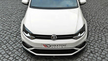 Laden Sie das Bild in den Galerie-Viewer, Maxton Design Front Ansatz passend für v.2 VW POLO MK5 GTI Facelift schwarz Hochglanz