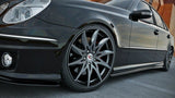 Maxton Design Seitenschweller Ansatz passend für MERCEDES E-KLASSE W211 AMG schwarz Hochglanz