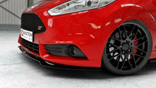 Laden Sie das Bild in den Galerie-Viewer, Maxton Design Front Ansatz passend für V.3 Ford Fiesta ST Mk7 FL schwarz Hochglanz