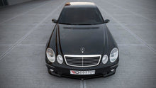 Laden Sie das Bild in den Galerie-Viewer, Maxton Design Front Ansatz passend für MERCEDES E W211 AMG FACELIFT schwarz Hochglanz