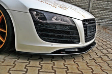Laden Sie das Bild in den Galerie-Viewer, Maxton Design Front Ansatz passend für Audi R8 Mk.1 schwarz Hochglanz