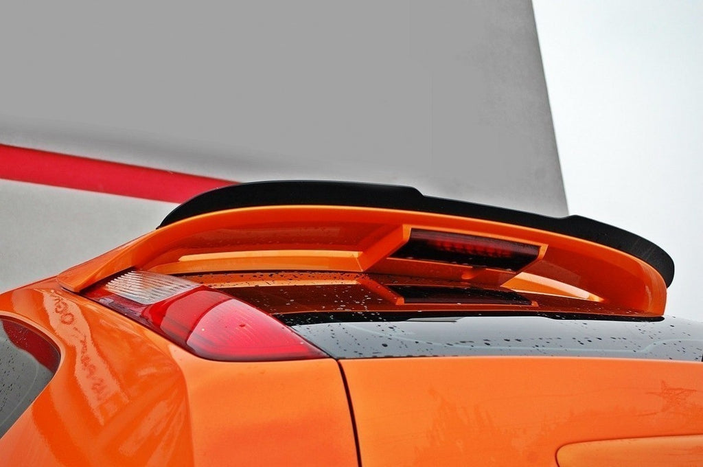 Maxton Design Spoiler CAP passend für Ford Focus ST Mk2 schwarz Hochglanz