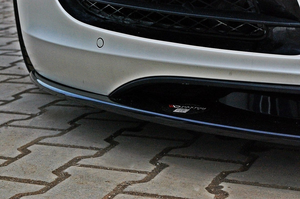 Maxton Design Front Ansatz passend für Audi R8 Mk.1 schwarz Hochglanz
