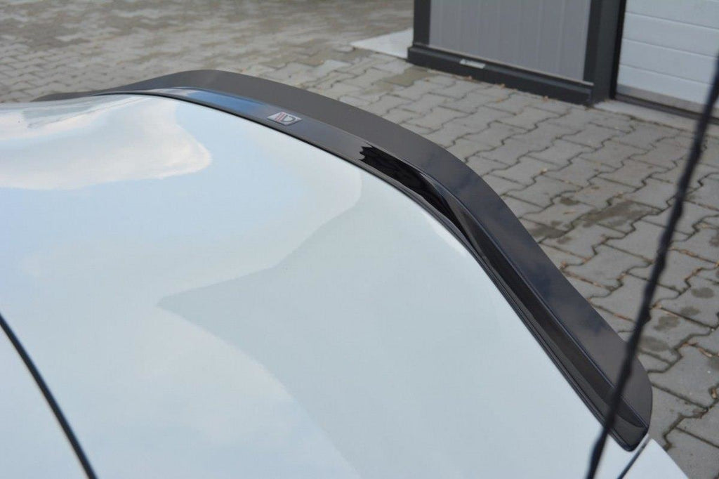 Maxton Design Spoiler CAP passend für BMW Z4 E85 vor Facelift schwarz Hochglanz