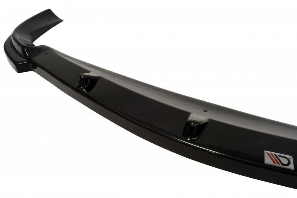 Maxton Design Front Ansatz passend für MERCEDES CLK W208 (FÜR W208 AMG) schwarz Hochglanz