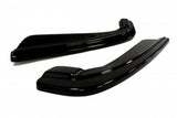 Maxton Design Heck Ansatz Flaps Diffusor passend für BMW 5er F11 M Paket (mit zwei Einzel Endstücken) schwarz Hochglanz