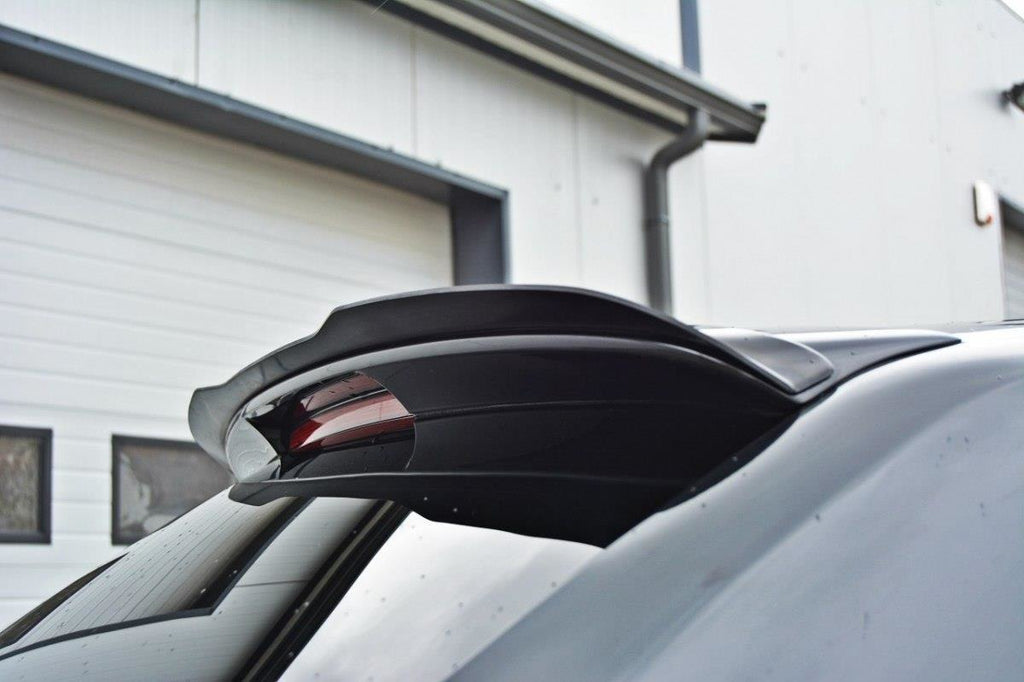 Maxton Design Spoiler CAP passend für Audi S3 8P FL schwarz Hochglanz