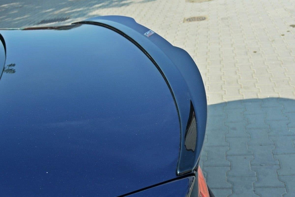 Maxton Design Spoiler CAP passend für BMW 4er F32 M-Performance schwarz Hochglanz