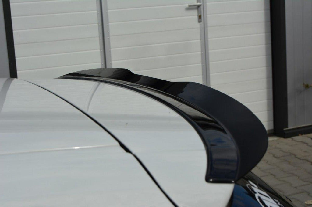 Maxton Design Spoiler CAP passend für BMW 1er F20/F21 M-Power schwarz Hochglanz