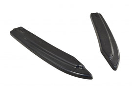 Maxton Design Heck Ansatz Flaps Diffusor passend für Audi S8 D4 FL schwarz Hochglanz