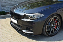 Laden Sie das Bild in den Galerie-Viewer, Maxton Design Front Ansatz passend für V.2 BMW 5er F10/F11 M Paket schwarz Hochglanz