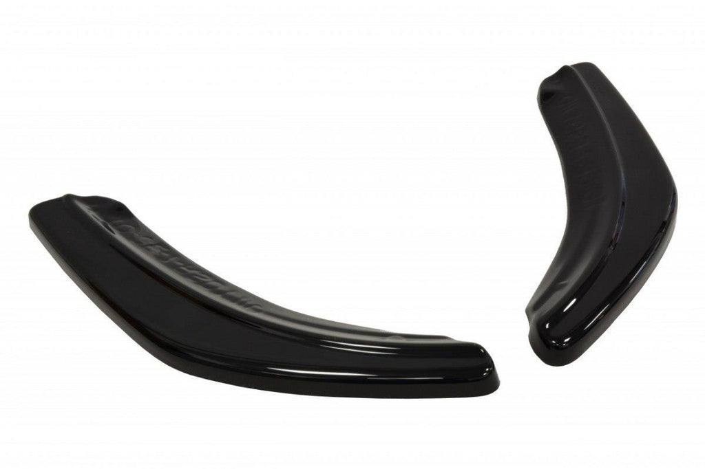 Maxton Design Heck Ansatz Flaps Diffusor passend für TOYOTA CELICA T23 vor Facelift schwarz Hochglanz