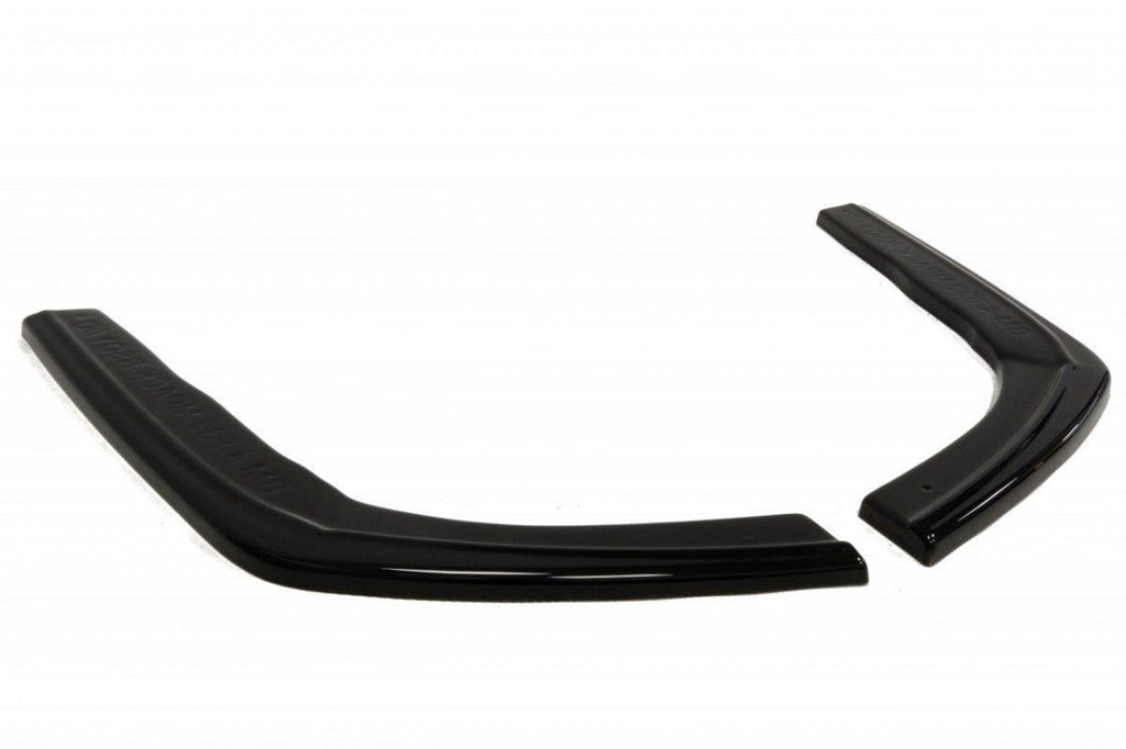 Maxton Design Heck Ansatz Flaps Diffusor passend für BMW 4er F32 M Paket schwarz Hochglanz