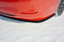 Laden Sie das Bild in den Galerie-Viewer, Maxton Design Heck Ansatz Flaps Diffusor passend für BMW 3er F30 schwarz Hochglanz