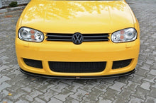 Laden Sie das Bild in den Galerie-Viewer, Maxton Design Front Ansatz passend für VW GOLF 4 R32 schwarz Hochglanz