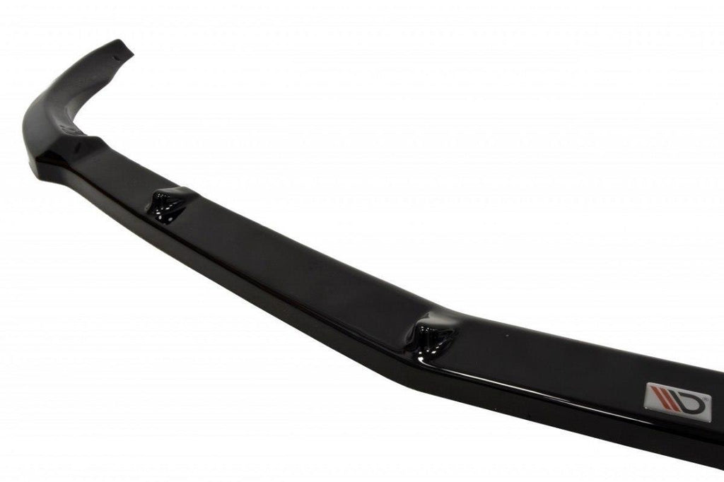 Maxton Design Front Ansatz passend für MERCEDES CLS C219 Serie schwarz Hochglanz