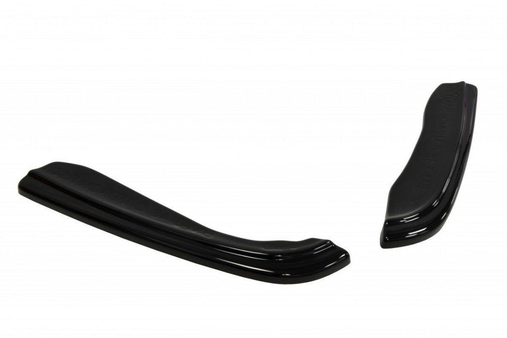 Maxton Design Heck Ansatz Flaps Diffusor passend für BMW 3er E46 M Paket COUPE schwarz Hochglanz
