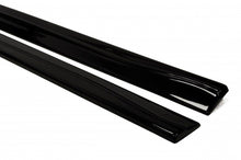 Laden Sie das Bild in den Galerie-Viewer, Maxton Design Seitenschweller Ansatz passend für BMW 4er F32 M Paket schwarz Hochglanz