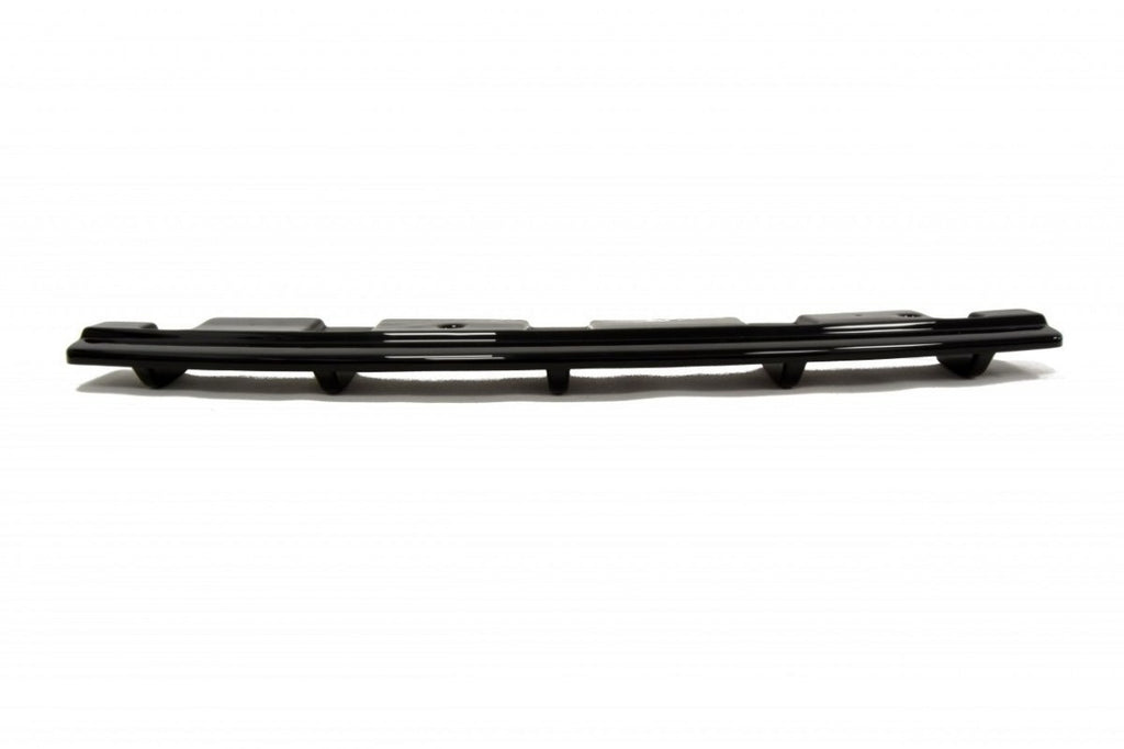 Maxton Design Mittlerer Diffusor Heck Ansatz passend für BMW 5er F11 M Paket (mit zwei Doppel Endstücken) schwarz Hochglanz