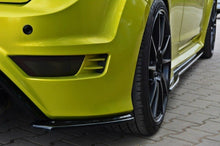 Laden Sie das Bild in den Galerie-Viewer, Maxton Design Heck Ansatz Flaps Diffusor passend für passend für Ford Focus RS Mk2 schwarz Hochglanz