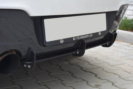 Maxton Design Diffusor Heck Ansatz passend für Heckschürze & Flaps passend für BMW 1er F20/F21 M-POWER  (vor FL)