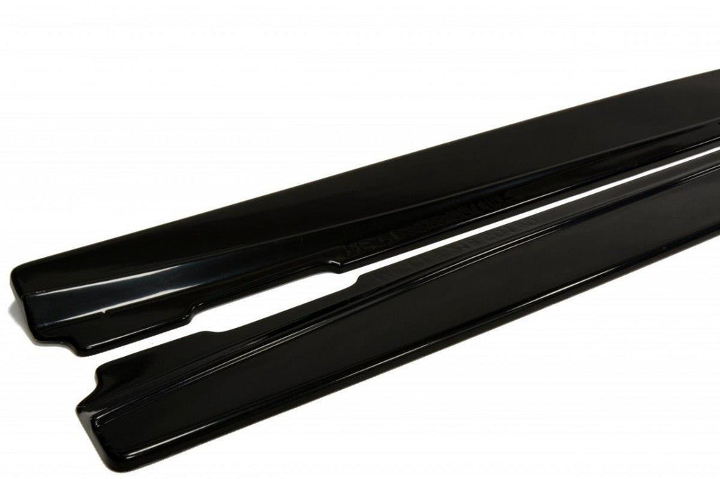Maxton Design Seitenschweller Ansatz passend für MERCEDES CLS C218 AMG LINE schwarz Hochglanz