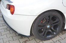 Laden Sie das Bild in den Galerie-Viewer, Maxton Design Heck Ansatz Flaps Diffusor passend für BMW Z4 E85 / E86 vor Facelift schwarz Hochglanz