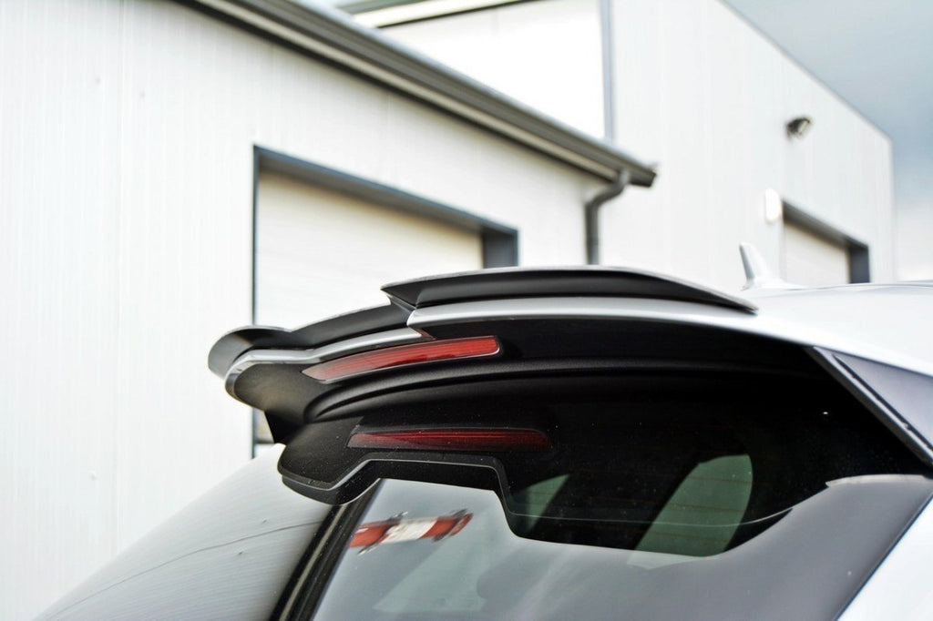 Maxton Design Spoiler CAP passend für V.1 Audi RS3 8V / 8V FL Sportback schwarz Hochglanz