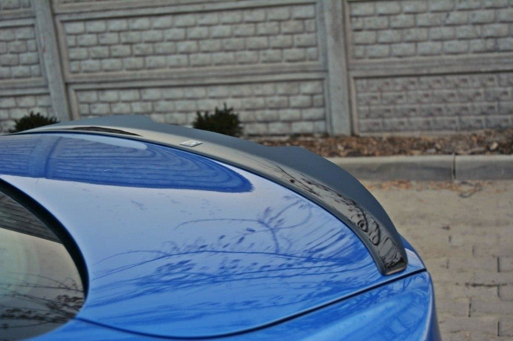 Maxton Design Spoiler CAP passend für BMW 4er F32 schwarz Hochglanz
