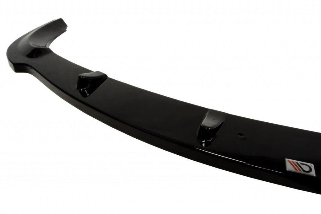 Maxton Design Front Ansatz passend für MERCEDES SL R230 AMG schwarz Hochglanz