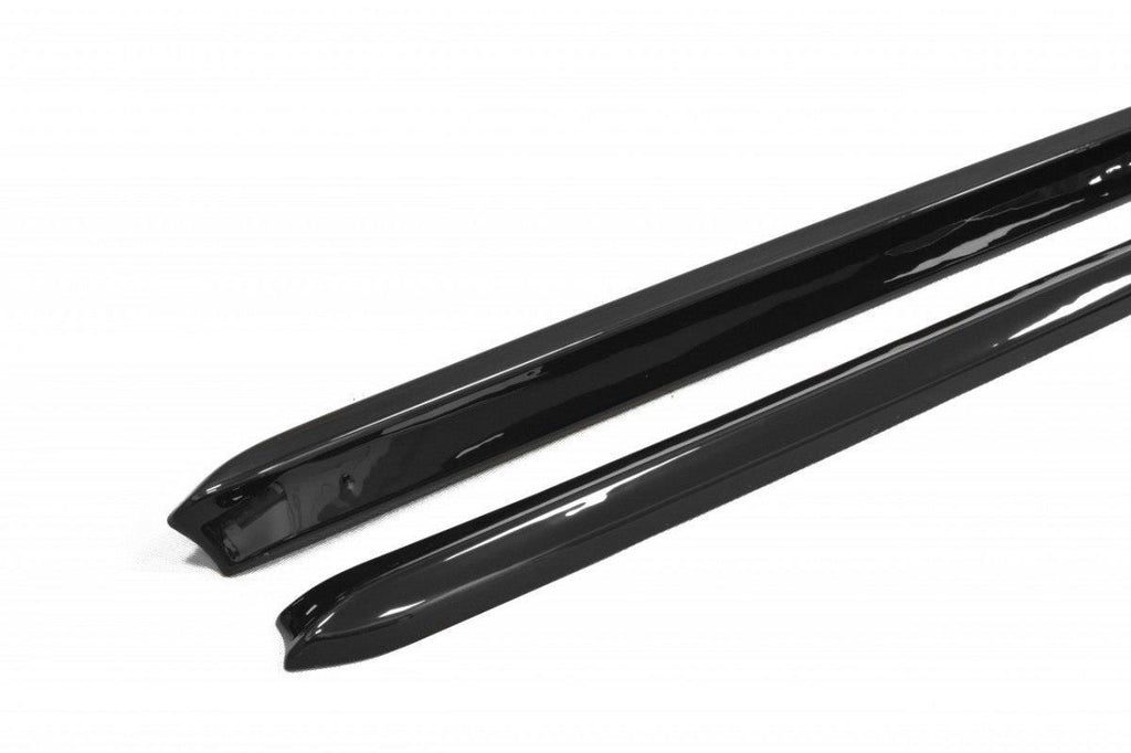 Maxton Design Seitenschweller Ansatz passend für AUDI S3 8L schwarz Hochglanz