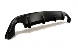Maxton Design Diffusor Heck Ansatz passend für Ford Focus ST Mk2 schwarz Hochglanz