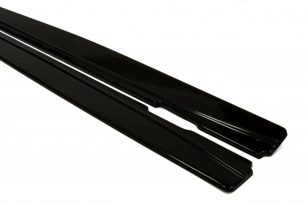 Maxton Design Seitenschweller Ansatz passend für MERCEDES CLS C218 AMG LINE schwarz Hochglanz