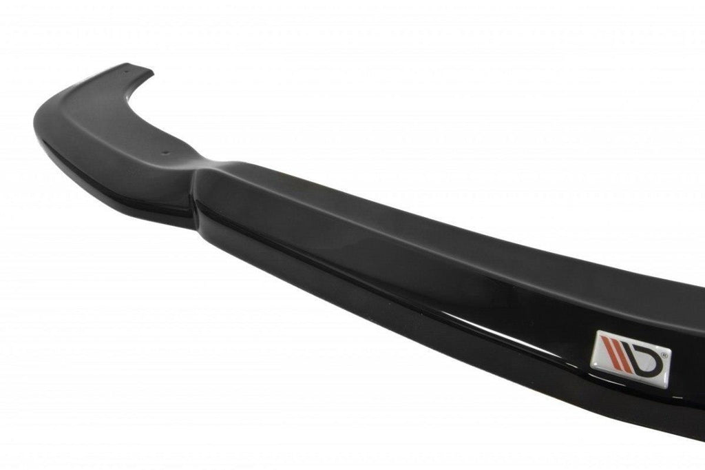 Maxton Design Front Ansatz passend für MERCEDES C-KLASSE W204 Facelift schwarz Hochglanz